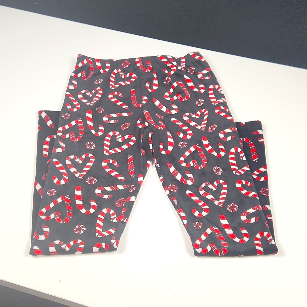 No Boundaries - Children's Pajama Pants - Candy Cane Print - Size L (11/13)